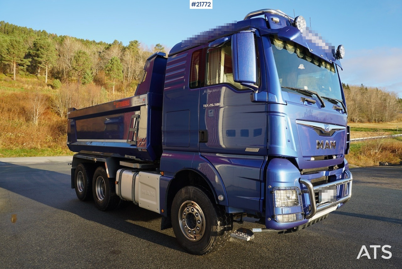 MAN 2018 Man TGX 26.580 6x4 tippbil med stålfjæring - Camion basculantă: Foto 3 MAN 2018 Man TGX 26.580 6x4 tippbil med stålfjæring - Camion basculantă: Foto 3