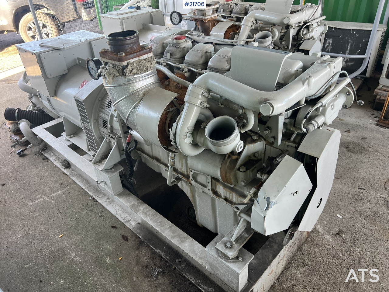 Man-stamford dieselaggregat m/ lite timer - Generator electric: Foto 5 Man-stamford dieselaggregat m/ lite timer - Generator electric: Foto 5