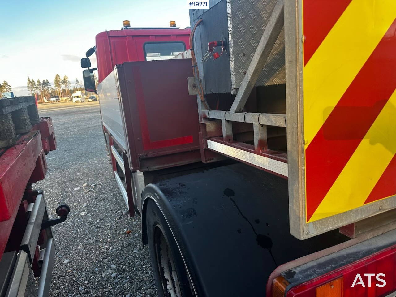 Scania P94 bufferbil m/ Euroskilt pute. Lav km - Maşina comunala, Camion: Foto 5 Scania P94 bufferbil m/ Euroskilt pute. Lav km - Maşina comunala, Camion: Foto 5