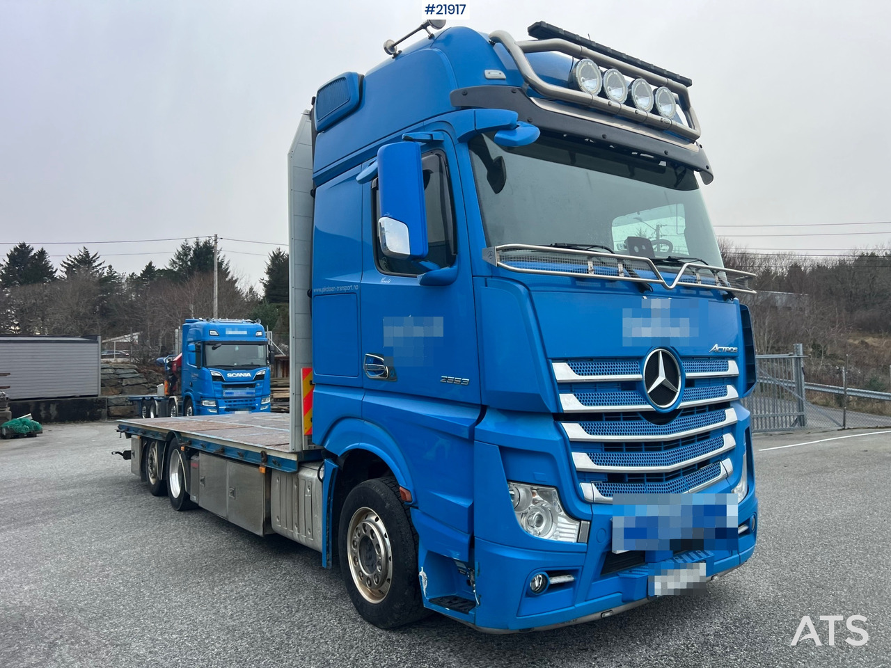 Mercedes-Benz Actros 6x2 planbil m/ 2012 konar 2 akslet plankjerre - Camion platformă: Foto 4 Mercedes-Benz Actros 6x2 planbil m/ 2012 konar 2 akslet plankjerre - Camion platformă: Foto 4