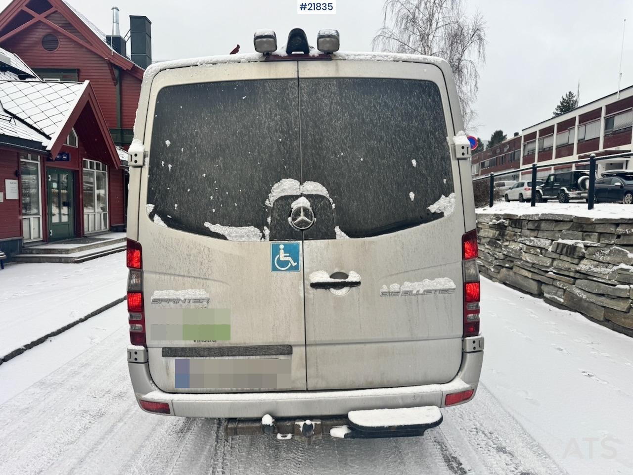 Mercedes Sprinter 316 Minibuss. 9 seter og Rullestolrampe. SE VIDEO - Microbuz, Transport persoane: Foto 5 Mercedes Sprinter 316 Minibuss. 9 seter og Rullestolrampe. SE VIDEO - Microbuz, Transport persoane: Foto 5