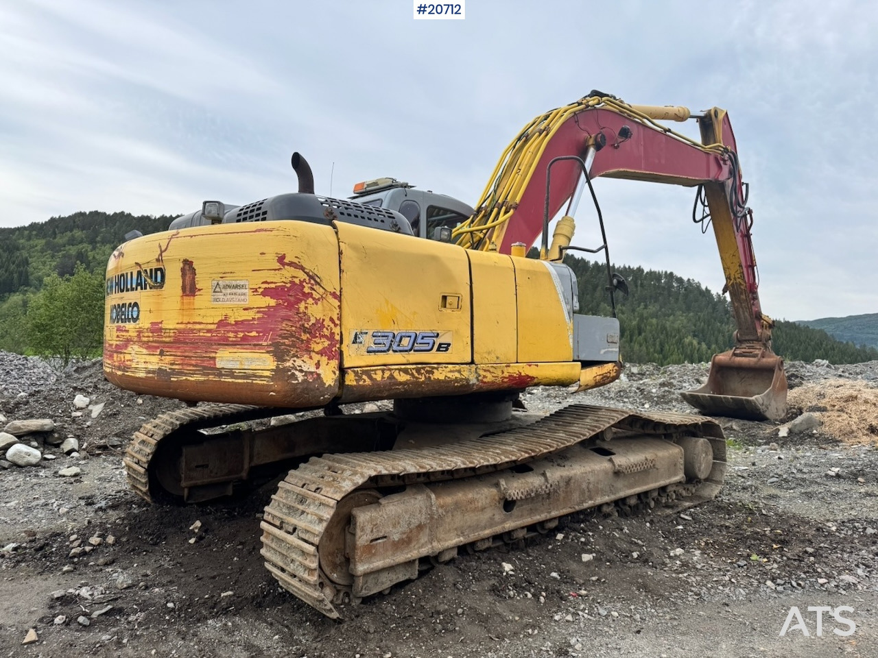 New Holland kobelco E305B - Excavator pe şenile: Foto 5 New Holland kobelco E305B - Excavator pe şenile: Foto 5