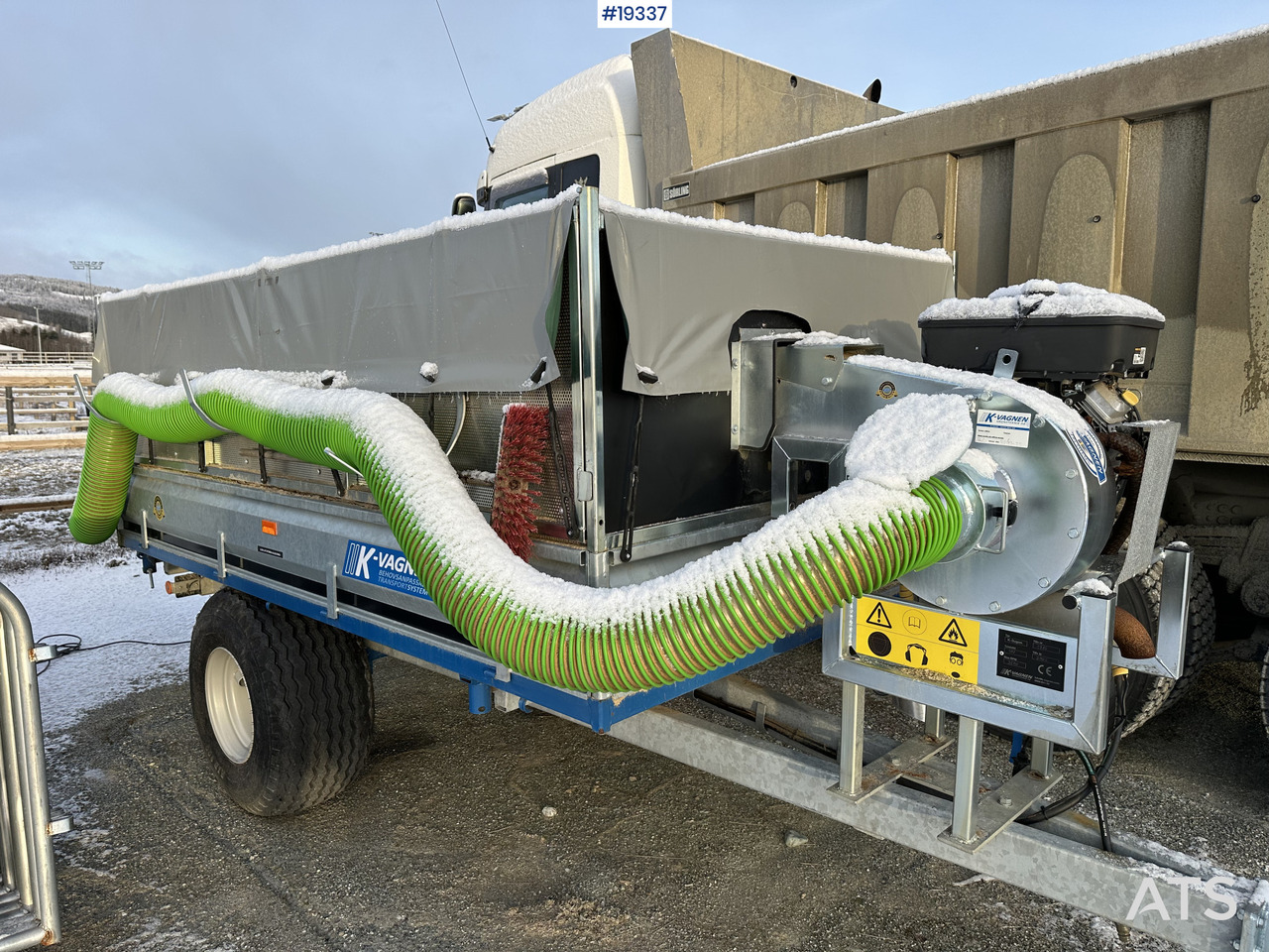 Remorcă, Maşina comunala K-vangen tilhenger: Foto 10