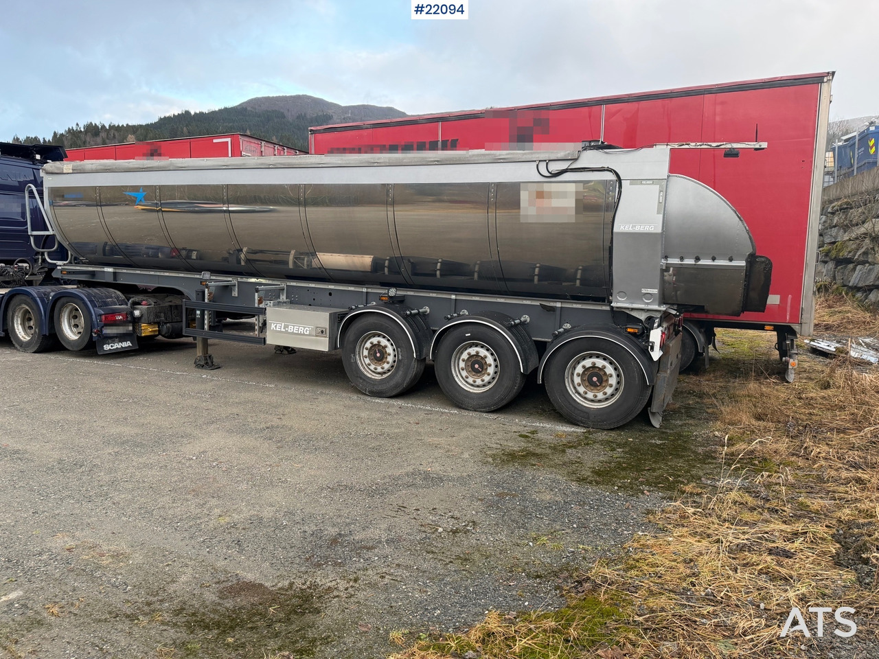Kel-berg 3 akslet Asfaltsemi m/ luftkapell og fjernkontroll - Remorcă: Foto 5 Kel-berg 3 akslet Asfaltsemi m/ luftkapell og fjernkontroll - Remorcă: Foto 5