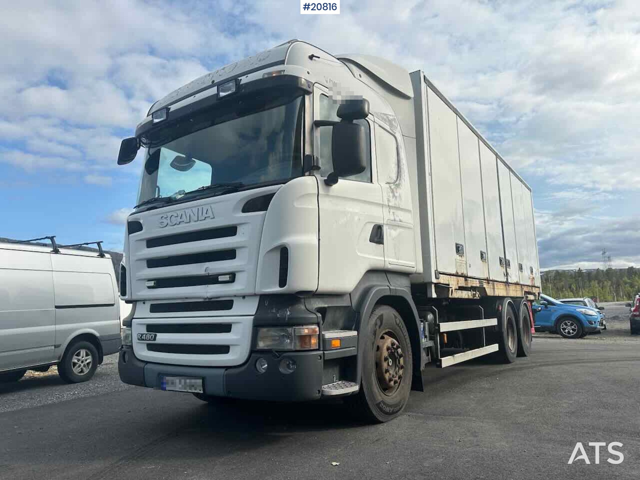 Scania R480 3 akslet conatinerbil m/ lift - Camion furgon: Foto 1 Scania R480 3 akslet conatinerbil m/ lift - Camion furgon: Foto 1