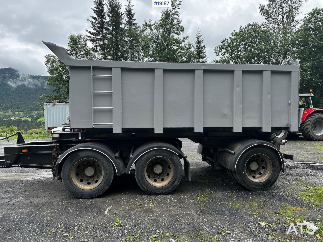 Triolift 3 akslet - Remorcă basculantă: Foto 2 Triolift 3 akslet - Remorcă basculantă: Foto 2