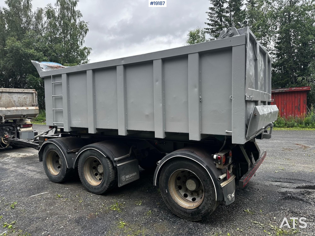 Triolift 3 akslet - Remorcă basculantă: Foto 3 Triolift 3 akslet - Remorcă basculantă: Foto 3