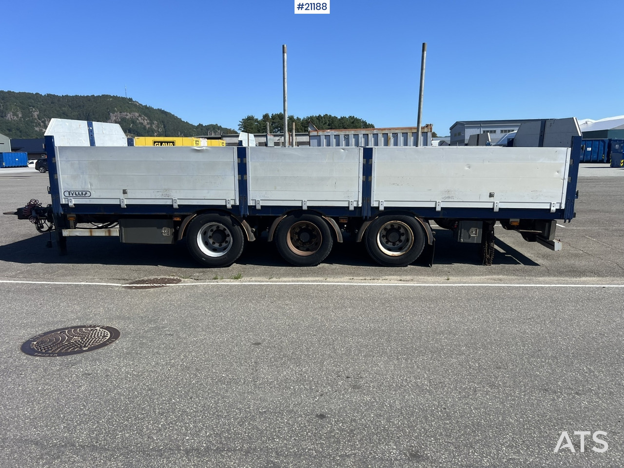 Tyllis 3 akslet - Remorcă platformă: Foto 3 Tyllis 3 akslet - Remorcă platformă: Foto 3