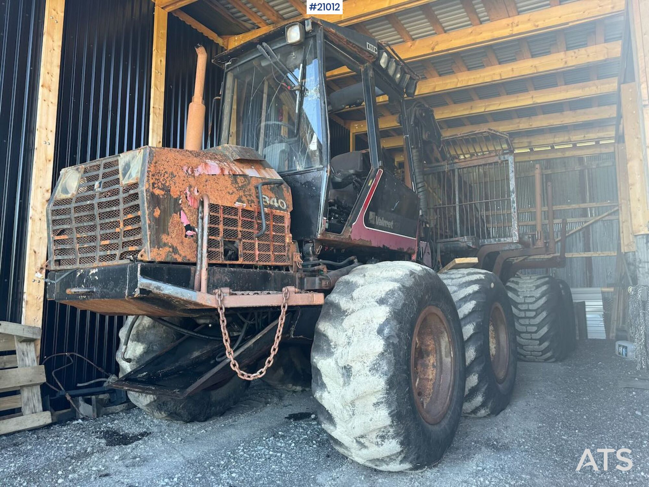 Valmet 840 - Forwarder: Foto 2 Valmet 840 - Forwarder: Foto 2