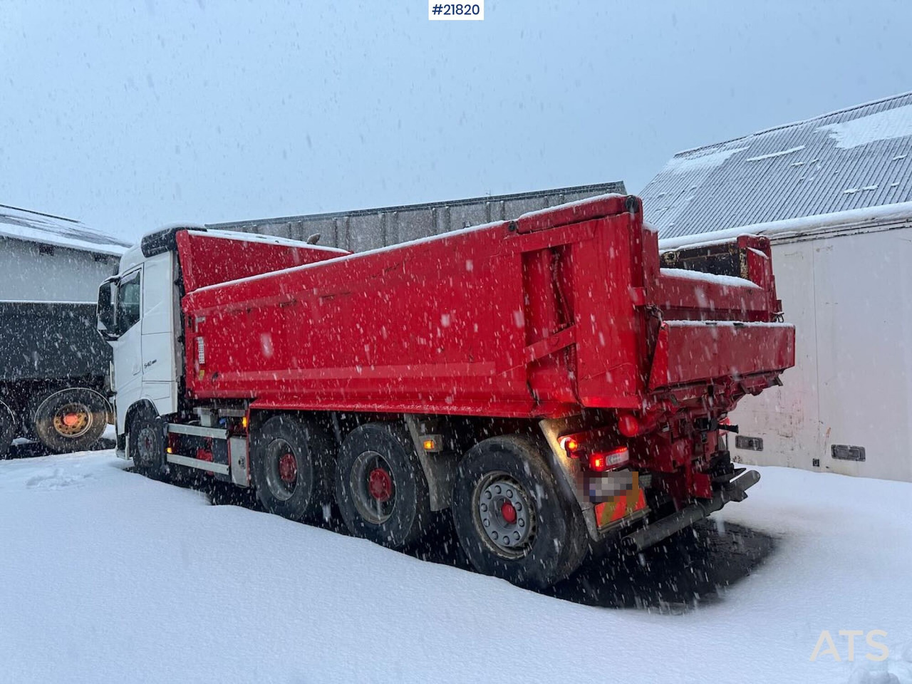 Volvo 2017 Volvo FH540 8x4 tippbil m/ ny dual clutch - Camion basculantă: Foto 4 Volvo 2017 Volvo FH540 8x4 tippbil m/ ny dual clutch - Camion basculantă: Foto 4