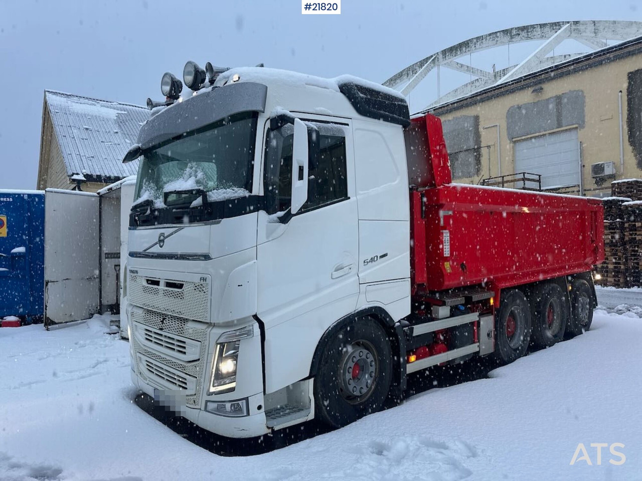 Volvo 2017 Volvo FH540 8x4 tippbil m/ ny dual clutch - Camion basculantă: Foto 1 Volvo 2017 Volvo FH540 8x4 tippbil m/ ny dual clutch - Camion basculantă: Foto 1