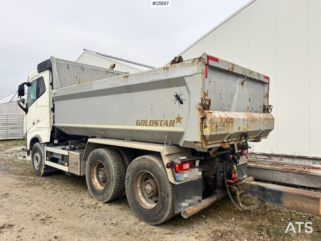 Volvo FH16 600 6x4 Tippbil. 280 000 km! SE VIDEO - Camion basculantă: Foto 4 Volvo FH16 600 6x4 Tippbil. 280 000 km! SE VIDEO - Camion basculantă: Foto 4