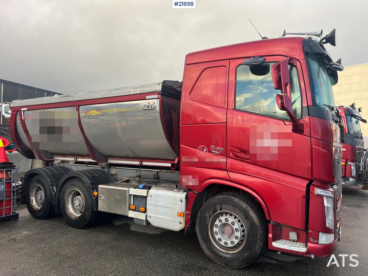 Volvo FH540 6x4 tippbil m/ asfaltkasse og tippkasse - Camion basculantă: Foto 5 Volvo FH540 6x4 tippbil m/ asfaltkasse og tippkasse - Camion basculantă: Foto 5