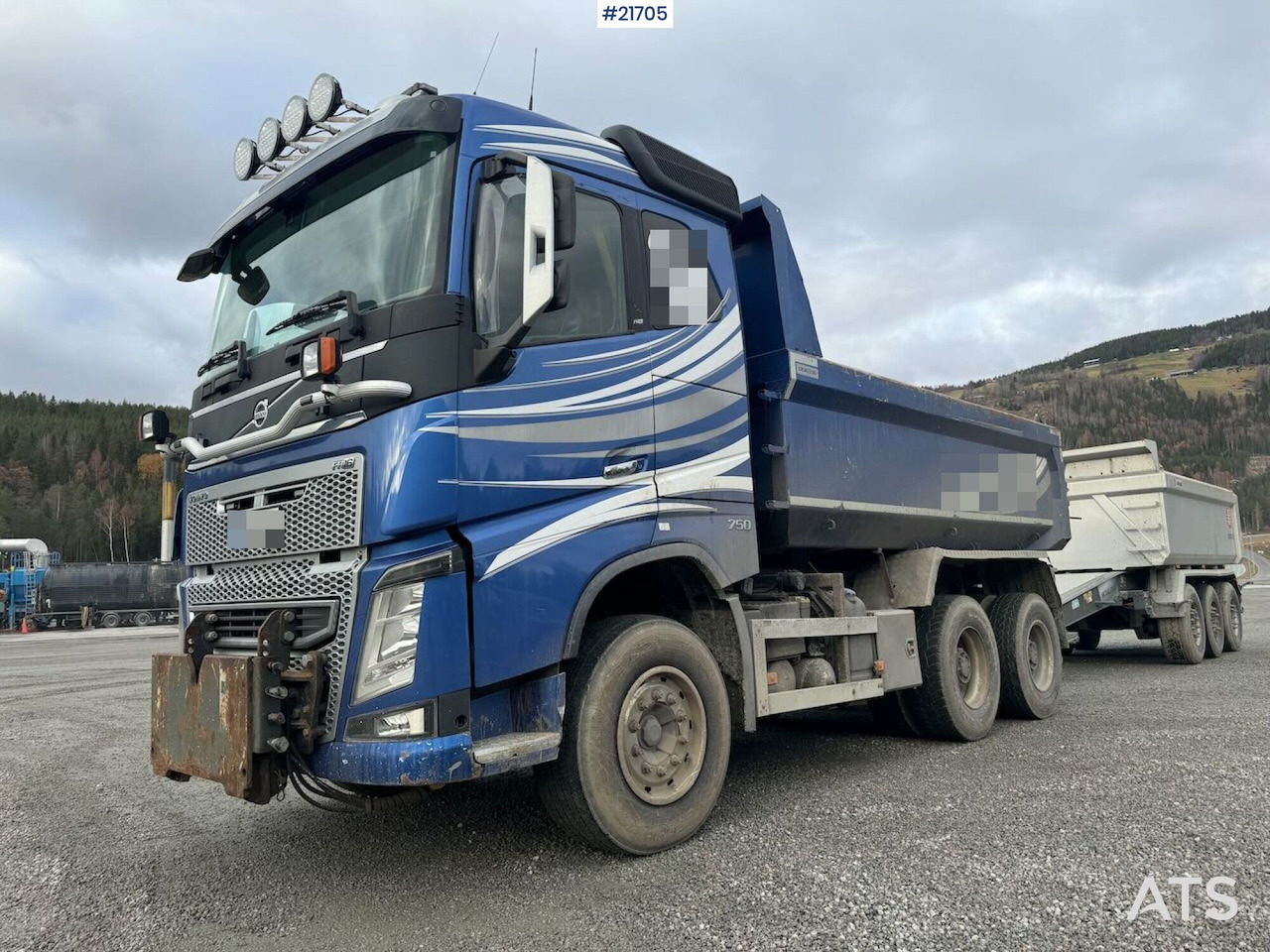 Volvo Fh16 6x4 Brøyterigget Tippbil SE VIDEO - Camion basculantă: Foto 1 Volvo Fh16 6x4 Brøyterigget Tippbil SE VIDEO - Camion basculantă: Foto 1