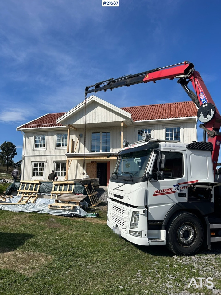 Volvo Volvo FM450 Kranbil m/ 21 t/m HMF kran og Løftelem. 194 000 km! - Camion cu macara: Foto 3 Volvo Volvo FM450 Kranbil m/ 21 t/m HMF kran og Løftelem. 194 000 km! - Camion cu macara: Foto 3
