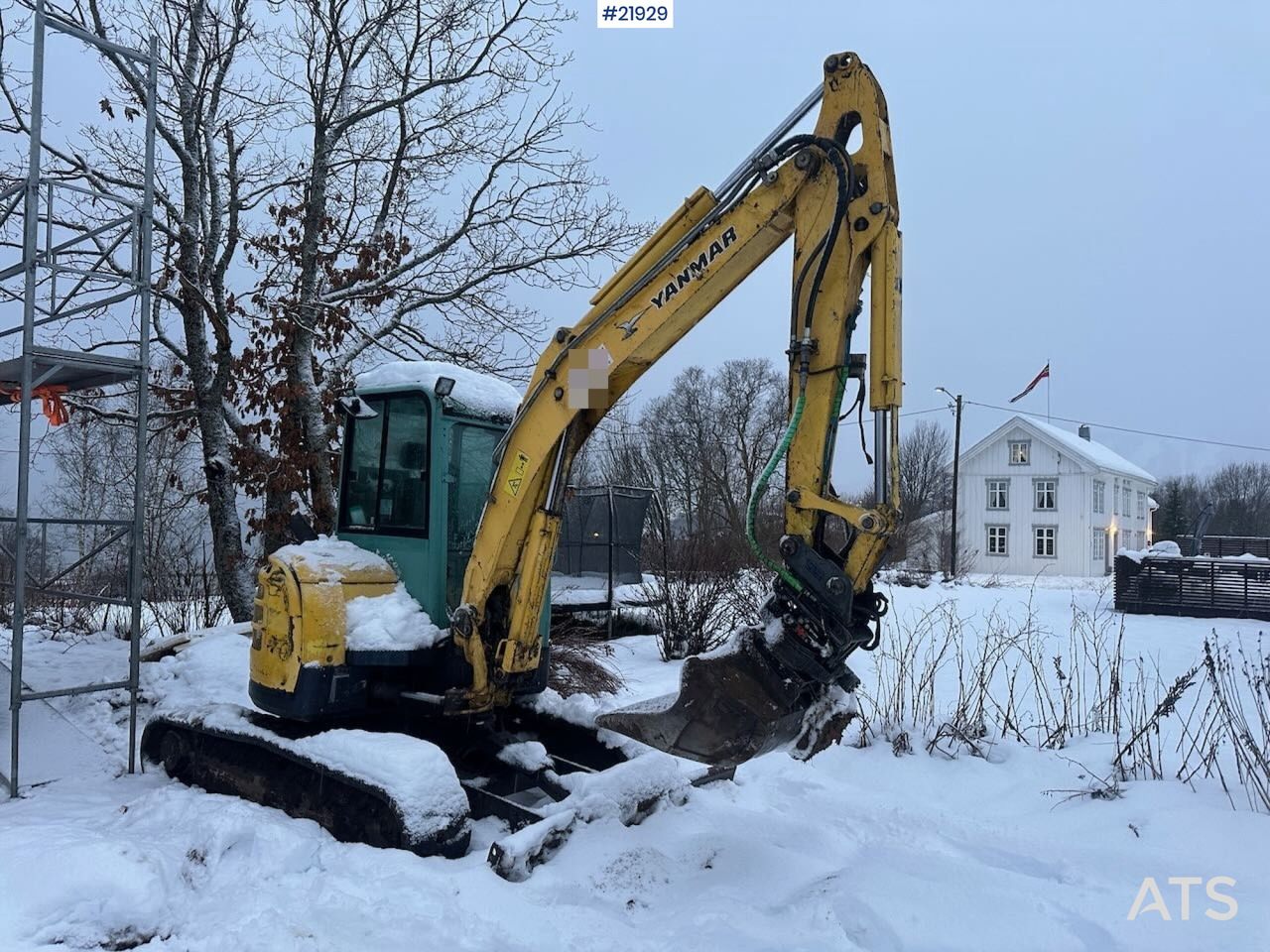 Yanmar VIO57-U graver m/rototilt og 3 skuffer. - Mini excavator: Foto 1 Yanmar VIO57-U graver m/rototilt og 3 skuffer. - Mini excavator: Foto 1