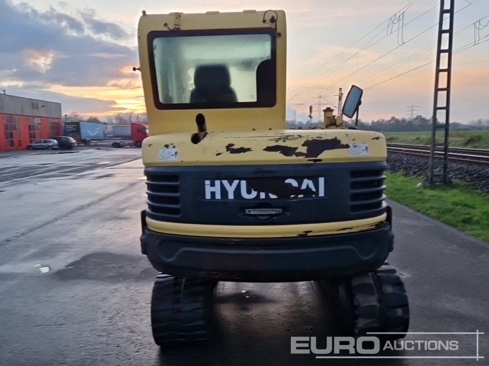 2011 Hyundai ROBEX 55-9 - Mini excavator: Foto 4 2011 Hyundai ROBEX 55-9 - Mini excavator: Foto 4