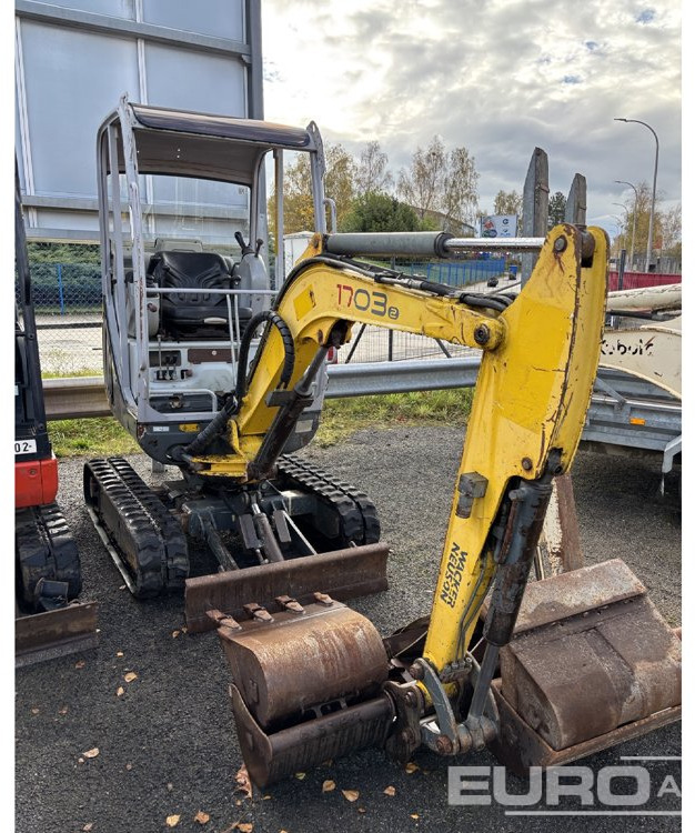 2011 Wacker Neuson 1703-2 - Mini excavator: Foto 1 2011 Wacker Neuson 1703-2 - Mini excavator: Foto 1