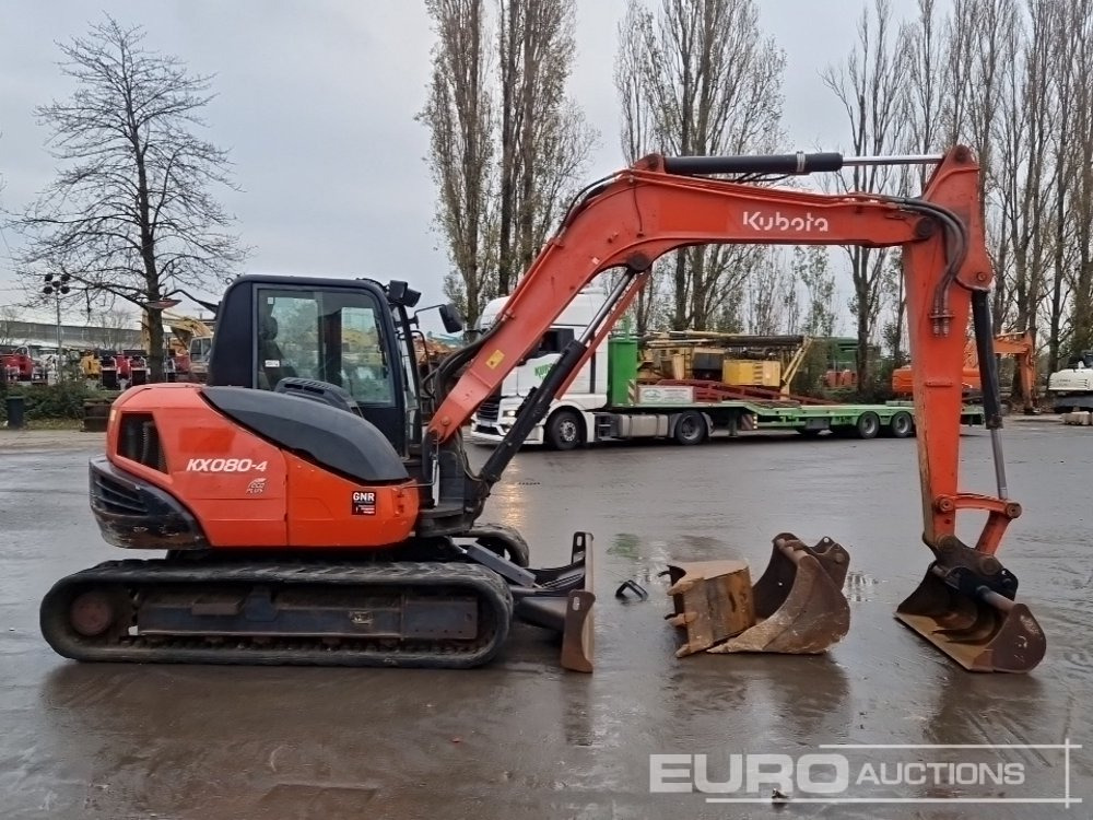 2015 Kubota KX080-4 - Mini excavator: Foto 5 2015 Kubota KX080-4 - Mini excavator: Foto 5
