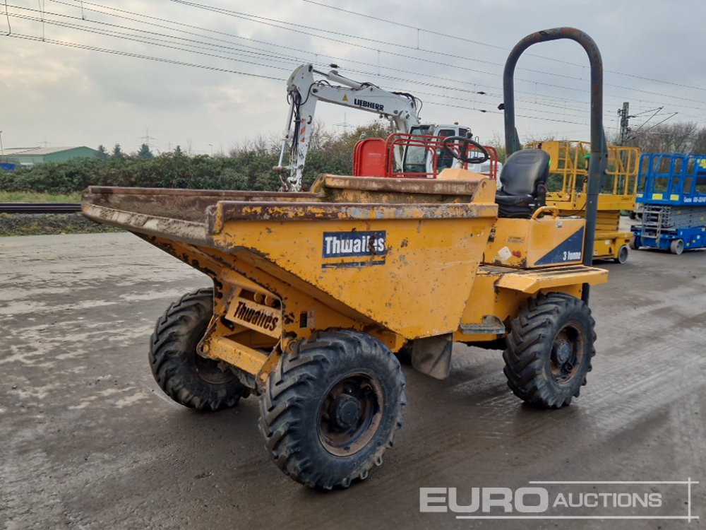 2015 Thwaites 3 Ton Dumper, Rollbar - Mini dumper: Foto 1 2015 Thwaites 3 Ton Dumper, Rollbar - Mini dumper: Foto 1