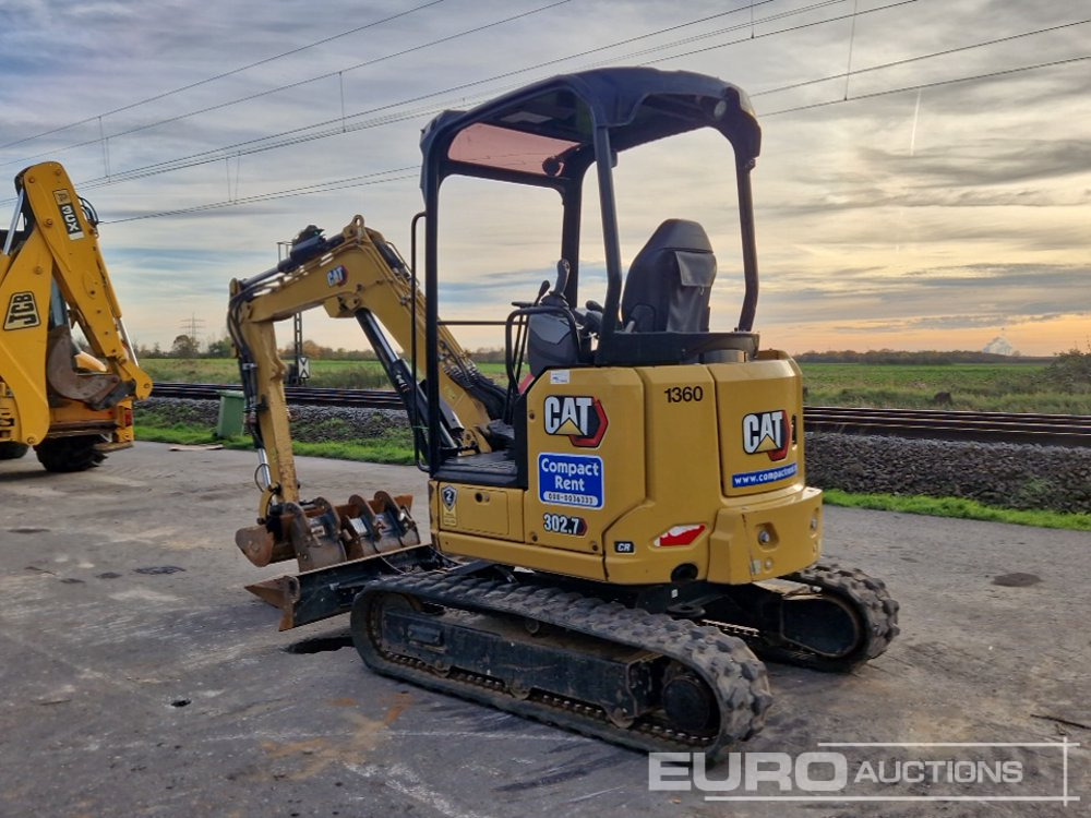 2021 CAT 302.7CR - Mini excavator: Foto 3 2021 CAT 302.7CR - Mini excavator: Foto 3