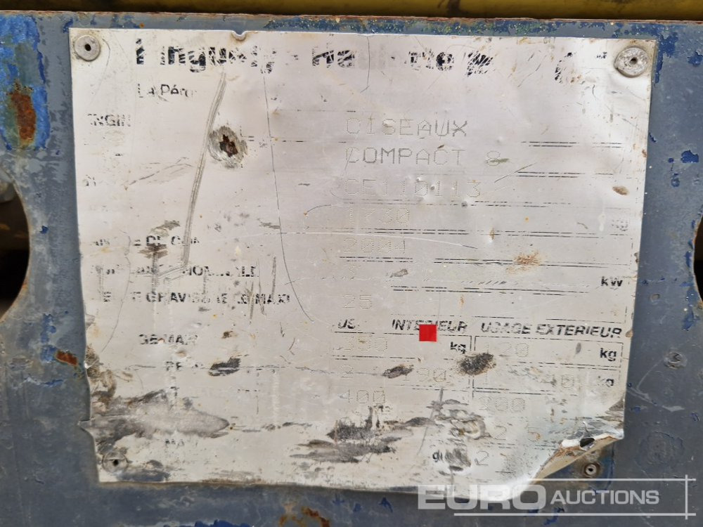 Platforma foarfeca Haulotte Compact 8: Foto 20 Platforma foarfeca Haulotte Compact 8: Foto 20