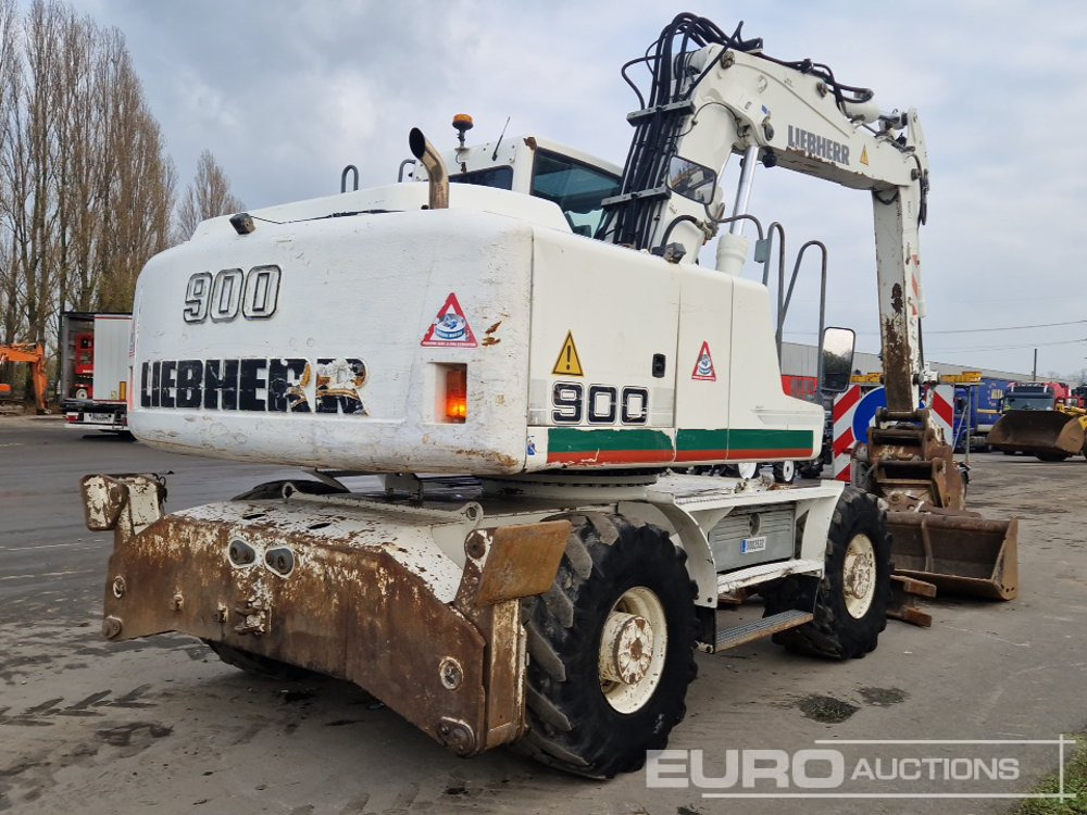 Liebherr A900C - Excavator pe roţi: Foto 5 Liebherr A900C - Excavator pe roţi: Foto 5