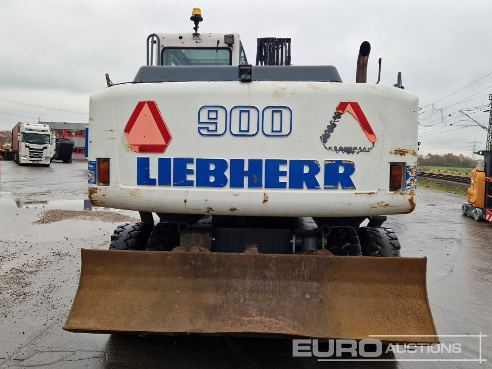 Liebherr A900C - Excavator pe roţi: Foto 4 Liebherr A900C - Excavator pe roţi: Foto 4