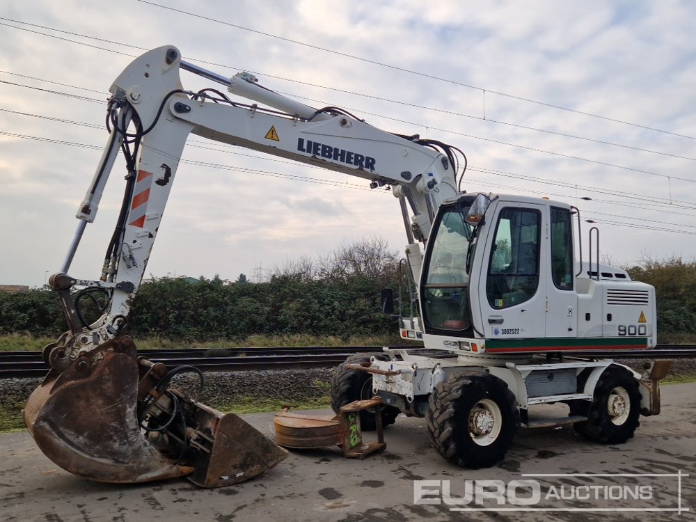 Liebherr A900C - Excavator pe roţi: Foto 1 Liebherr A900C - Excavator pe roţi: Foto 1