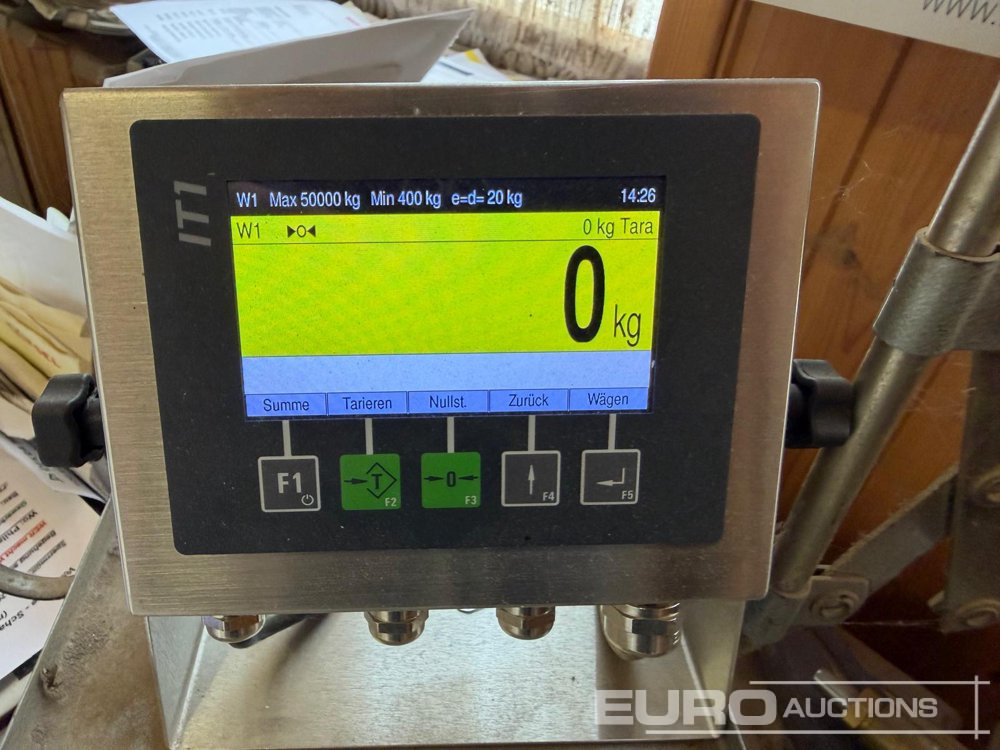 Truck Weighbridge Station, Weight Display Screen (Being Sold Offsite : Duisburg, 47239 Germany) - Container maritim: Foto 5 Truck Weighbridge Station, Weight Display Screen (Being Sold Offsite : Duisburg, 47239 Germany) - Container maritim: Foto 5