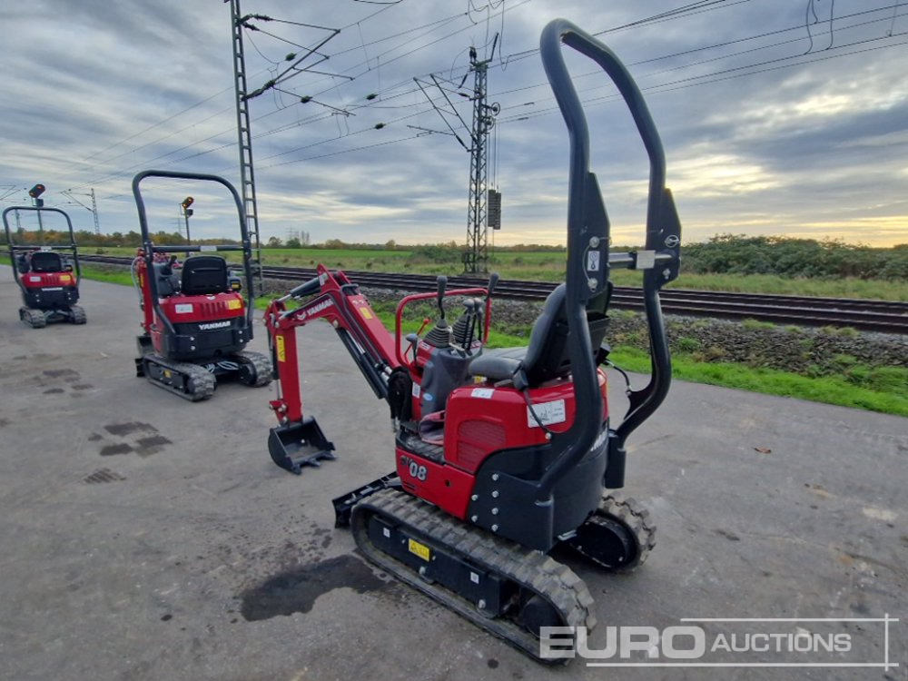 Unused 2024 Yanmar SV08-1C - Mini excavator: Foto 2 Unused 2024 Yanmar SV08-1C - Mini excavator: Foto 2