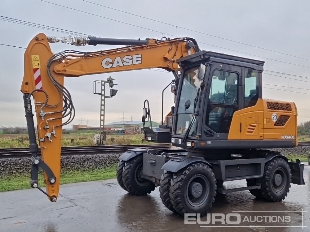 Unused Case WX140E - Excavator pe roţi: Foto 1 Unused Case WX140E - Excavator pe roţi: Foto 1