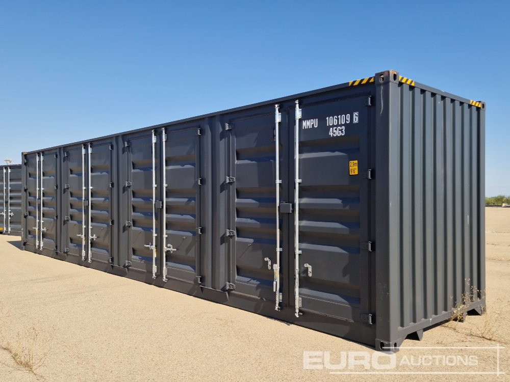 40' HQ Container, One Side Multi Door, 4 Doors / Contenedor - Container maritim: Foto 2 40' HQ Container, One Side Multi Door, 4 Doors / Contenedor - Container maritim: Foto 2