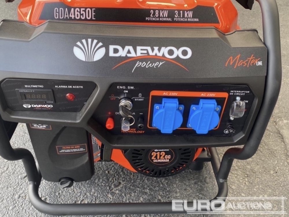 Unused Daewoo GDA4650E - Generator electric: Foto 5 Unused Daewoo GDA4650E - Generator electric: Foto 5