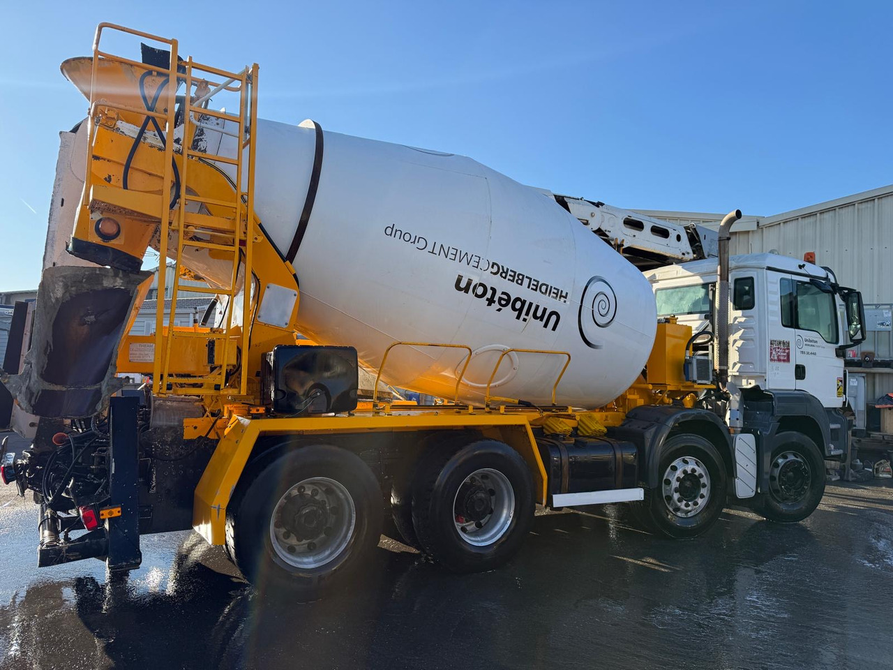 Camion béton MAN TGS 32.440 CQ-601-MJ - Autobetonieră cu pompă: Foto 5 Camion béton MAN TGS 32.440 CQ-601-MJ - Autobetonieră cu pompă: Foto 5