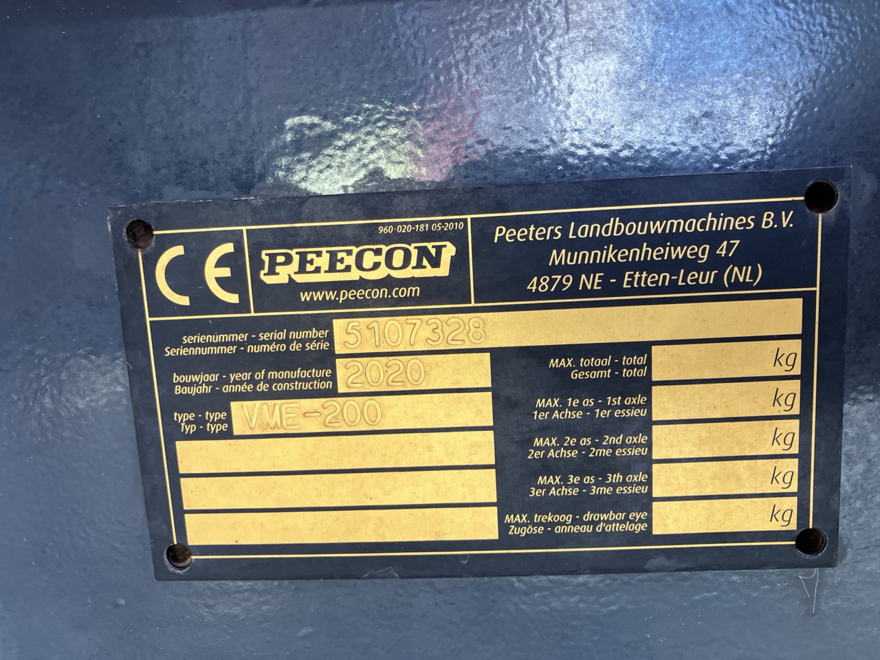 Peecon Peecon Biga 20-215 Twin Plus - Remorcă distribuit furaje: Foto 2 Peecon Peecon Biga 20-215 Twin Plus - Remorcă distribuit furaje: Foto 2