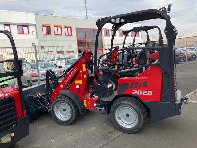 Schäffer Hoflader Typ 2028-2 - Încărcător frontal pe pneuri: Foto 1 Schäffer Hoflader Typ 2028-2 - Încărcător frontal pe pneuri: Foto 1