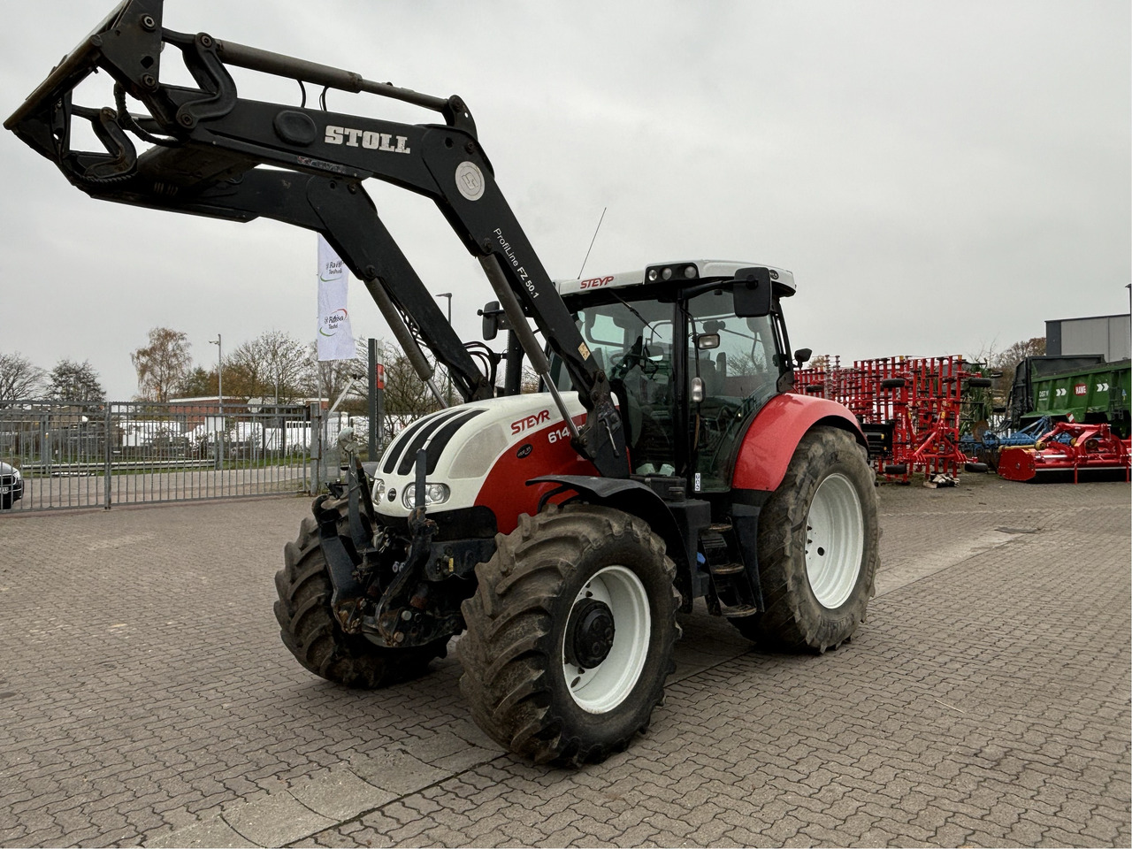 Steyr 6140 Profi Eco Tech - Tractor agricol: Foto 1 Steyr 6140 Profi Eco Tech - Tractor agricol: Foto 1