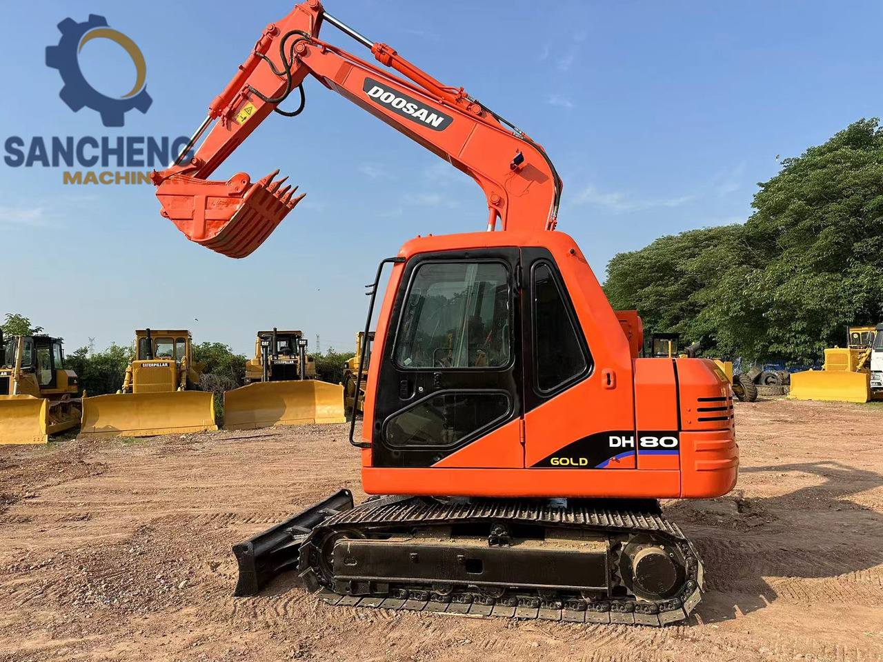 DOOSAN DH80 excavator - Excavator pe şenile: Foto 3 DOOSAN DH80 excavator - Excavator pe şenile: Foto 3