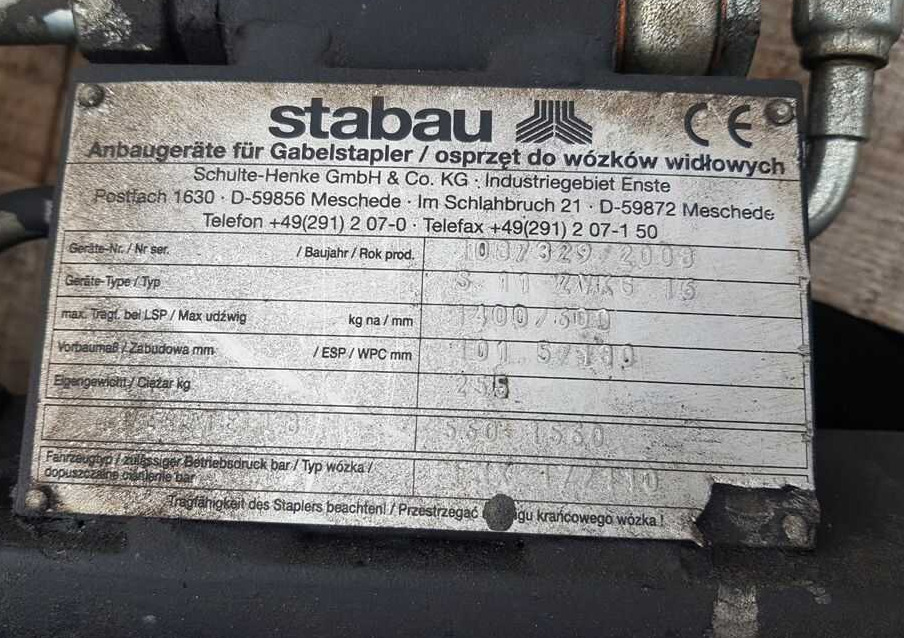 Stabau S11ZVKG16 - Ataşament: Foto 3 Stabau S11ZVKG16 - Ataşament: Foto 3