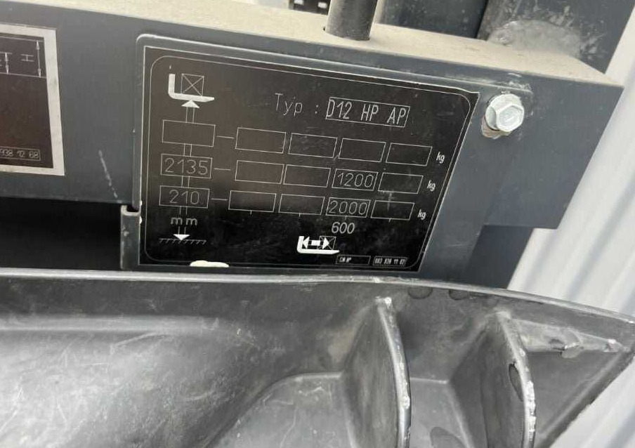 Linde D12HPAP - Transpalet la mare înălţime: Foto 5 Linde D12HPAP - Transpalet la mare înălţime: Foto 5