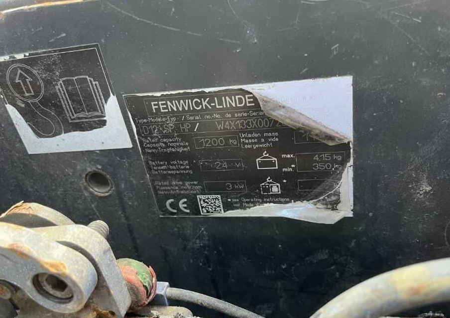 Linde D12PHSP - Transpalet la mare înălţime: Foto 4 Linde D12PHSP - Transpalet la mare înălţime: Foto 4