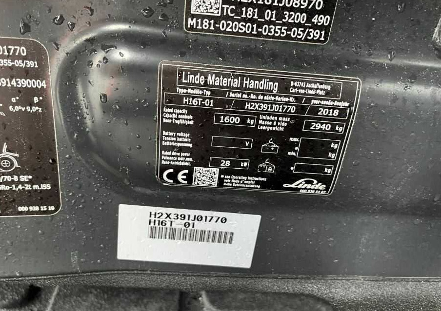 Linde H16T-01 - Stivuitor GPL: Foto 4 Linde H16T-01 - Stivuitor GPL: Foto 4
