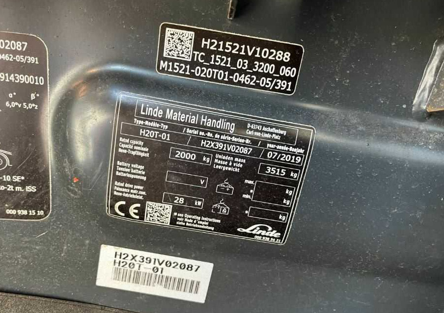 Linde H20T-01 - Stivuitor GPL: Foto 4 Linde H20T-01 - Stivuitor GPL: Foto 4