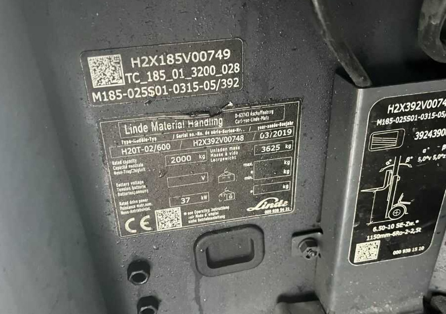 Linde H20T-02/600 - Stivuitor GPL: Foto 4 Linde H20T-02/600 - Stivuitor GPL: Foto 4