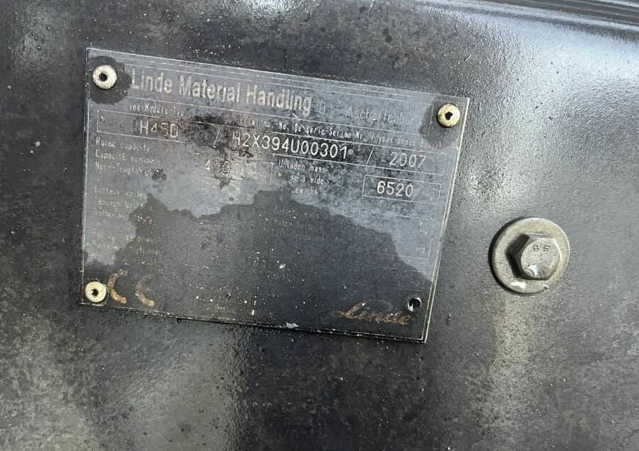 Linde H45D - Stivuitor diesel: Foto 4 Linde H45D - Stivuitor diesel: Foto 4