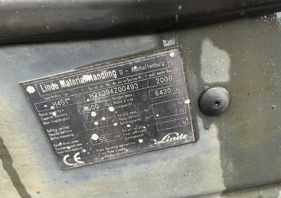 Linde H45T - Stivuitor GPL: Foto 4 Linde H45T - Stivuitor GPL: Foto 4