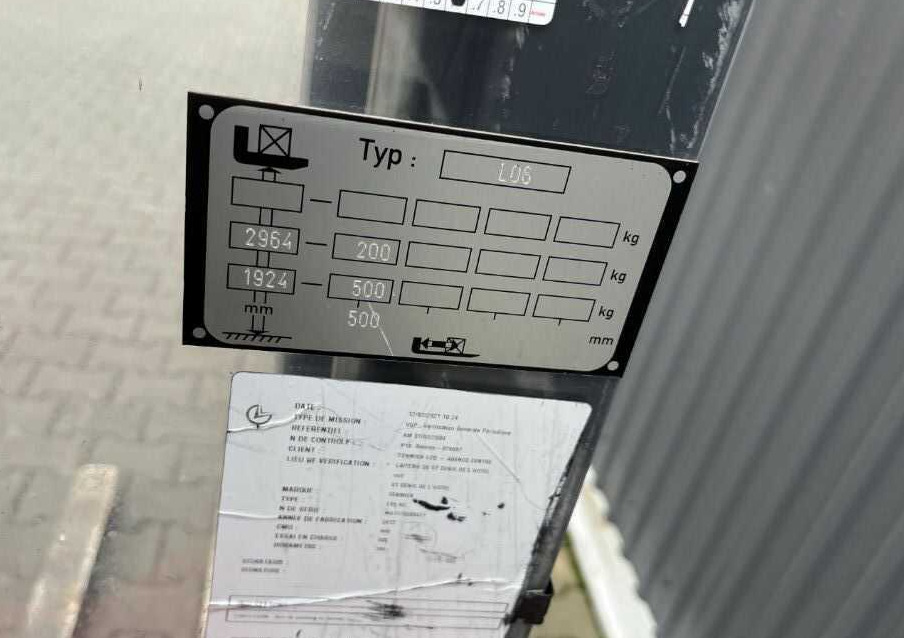 Linde L06AC - Transpalet la mare înălţime: Foto 5 Linde L06AC - Transpalet la mare înălţime: Foto 5