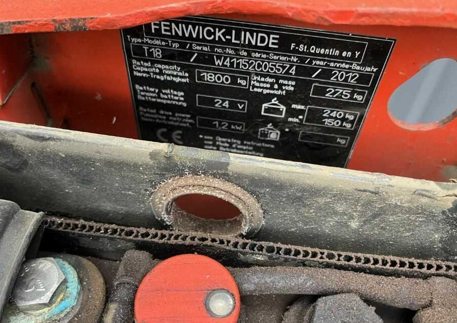 Linde T18 - Transpalet manual: Foto 4 Linde T18 - Transpalet manual: Foto 4