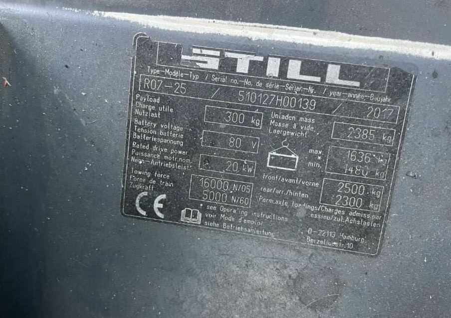 Still R07-25 - Tractor electric: Foto 4 Still R07-25 - Tractor electric: Foto 4